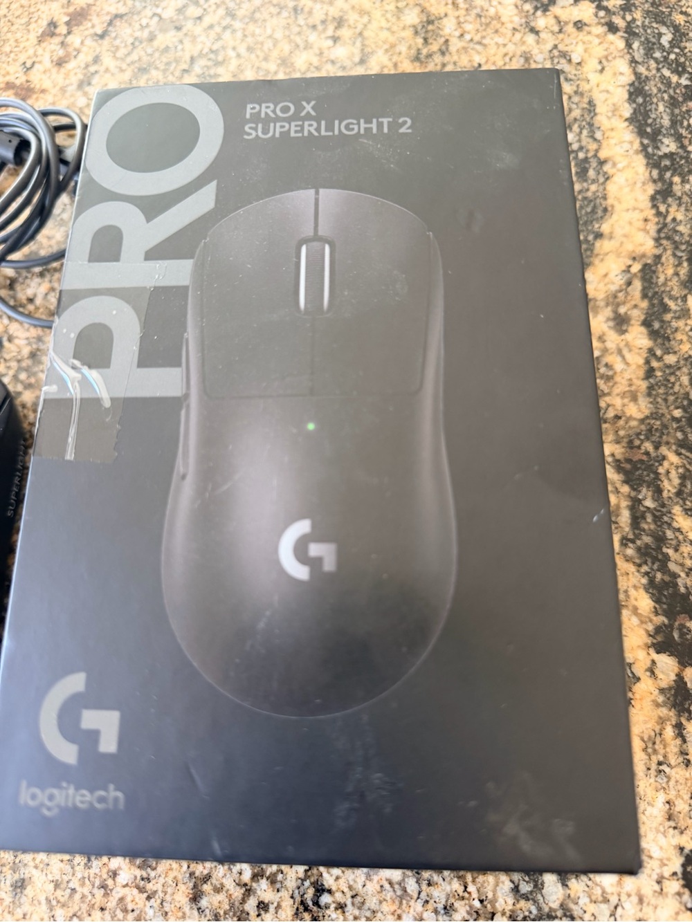 Logitech Pro X Superlight 2 Black Wireless Gaming Mouse - Boxed
